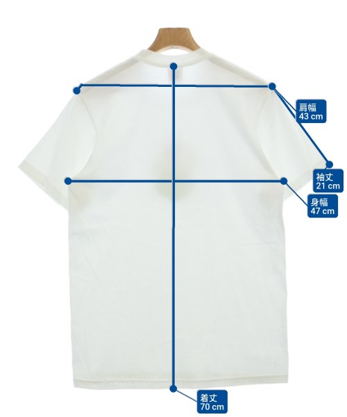 Supreme（シュプリーム）Tシャツ・カットソー 白 サイズ:S メンズ/2200531910214
