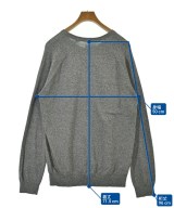 Supreme（シュプリーム）ニット・セーター グレー サイズ:L メンズ/2200532868040