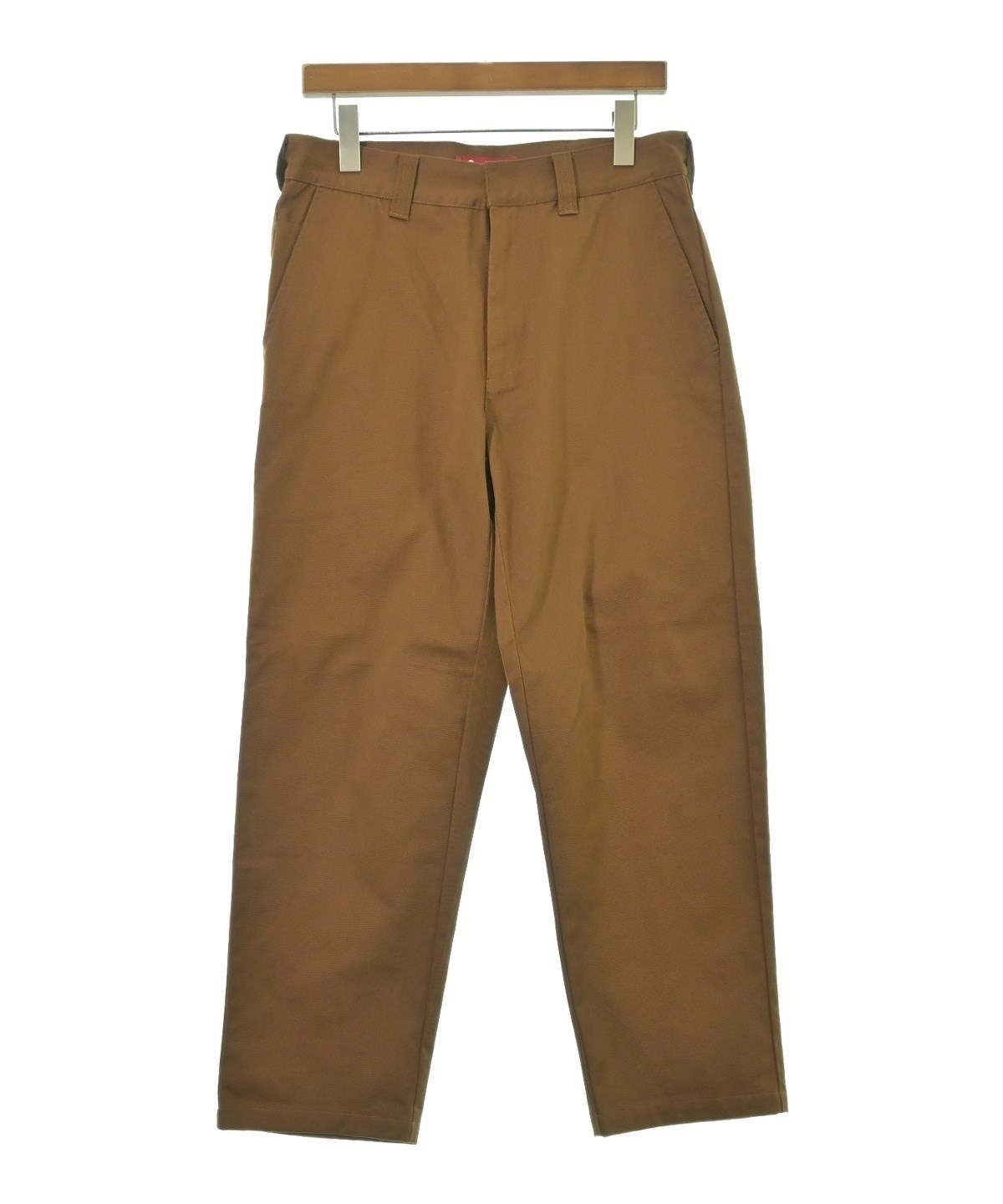 supreme チノパン　ブラウン Supreme（シュプリーム）チノパン 茶 サイズ:30(M位) メンズ