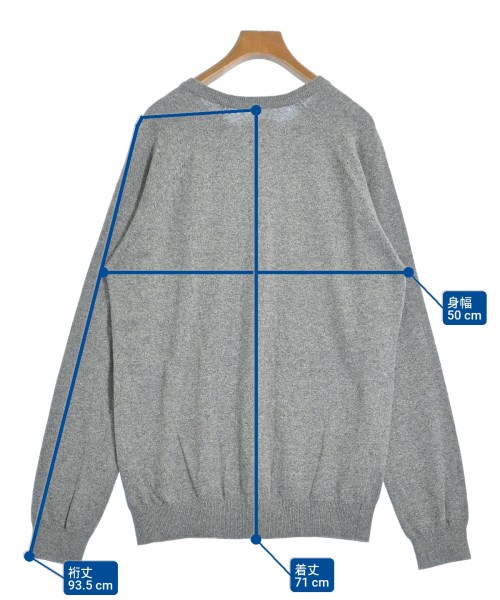 Supreme（シュプリーム）ニット・セーター グレー サイズ:L メンズ/2200534273040