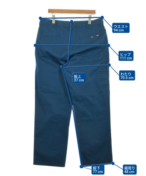 Supreme（シュプリーム）チノパン 青 サイズ:36(XXL位) メンズ/2200534273088