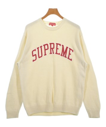 Supreme（シュプリーム）ニット・セーター 白 サイズ:L メンズ