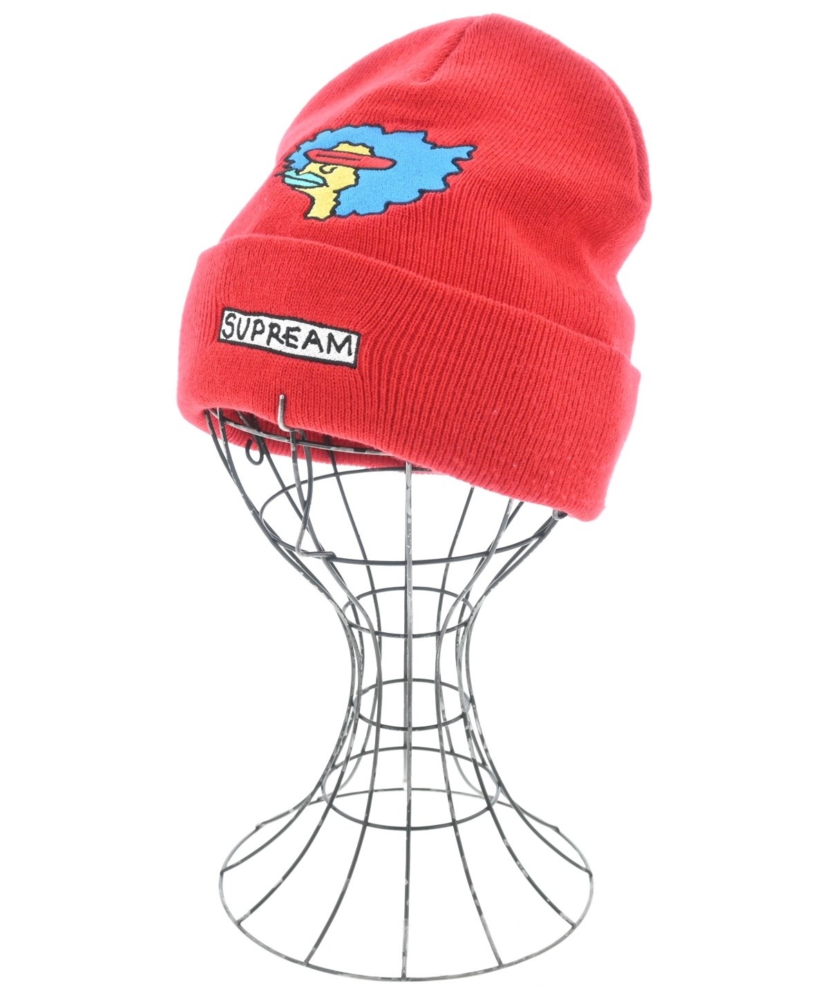 Supreme（シュプリーム）ニットキャップ・ビーニー 赤 サイズ:- メンズ