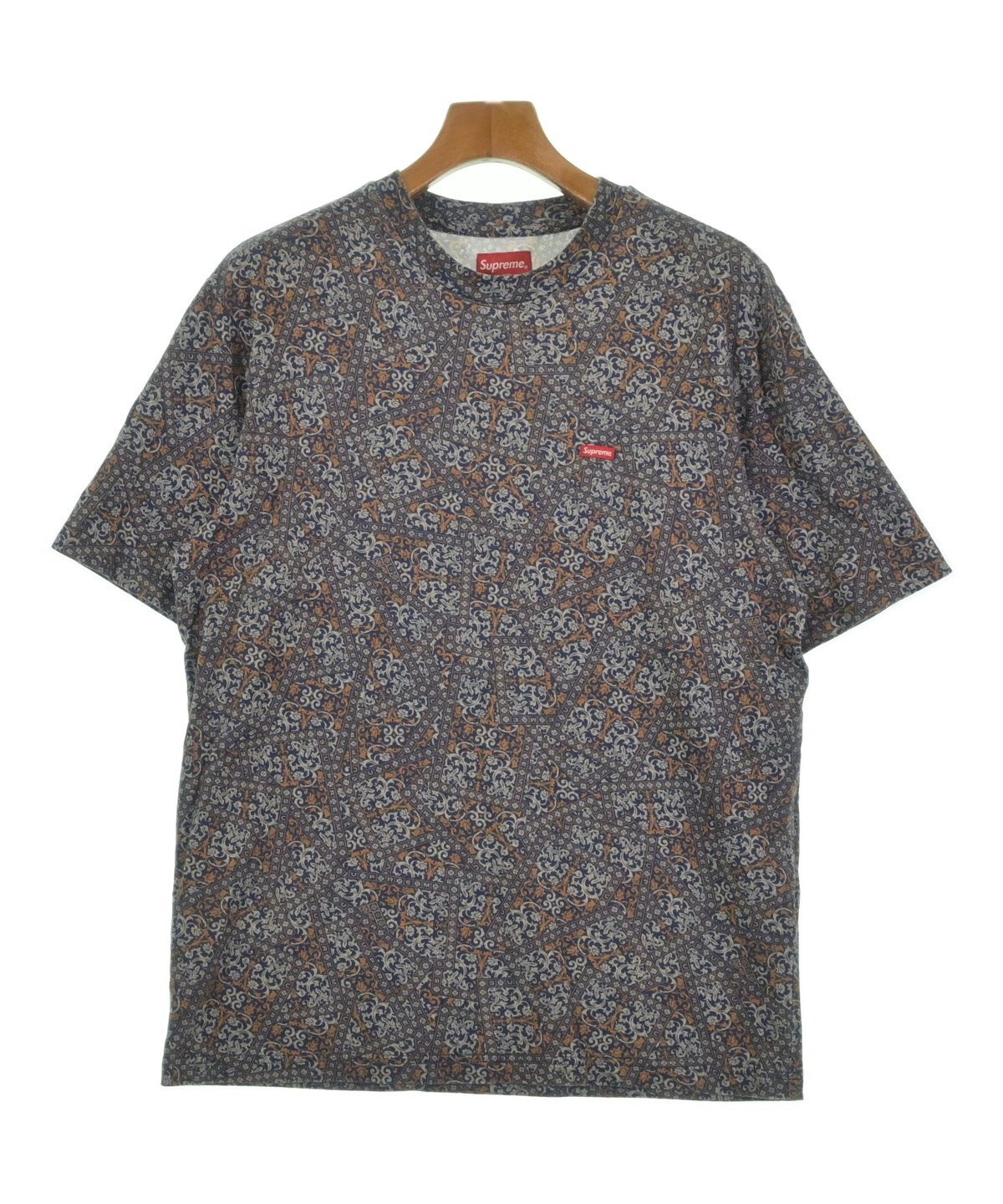 Supreme（シュプリーム）Tシャツ・カットソー 紺 サイズ:S