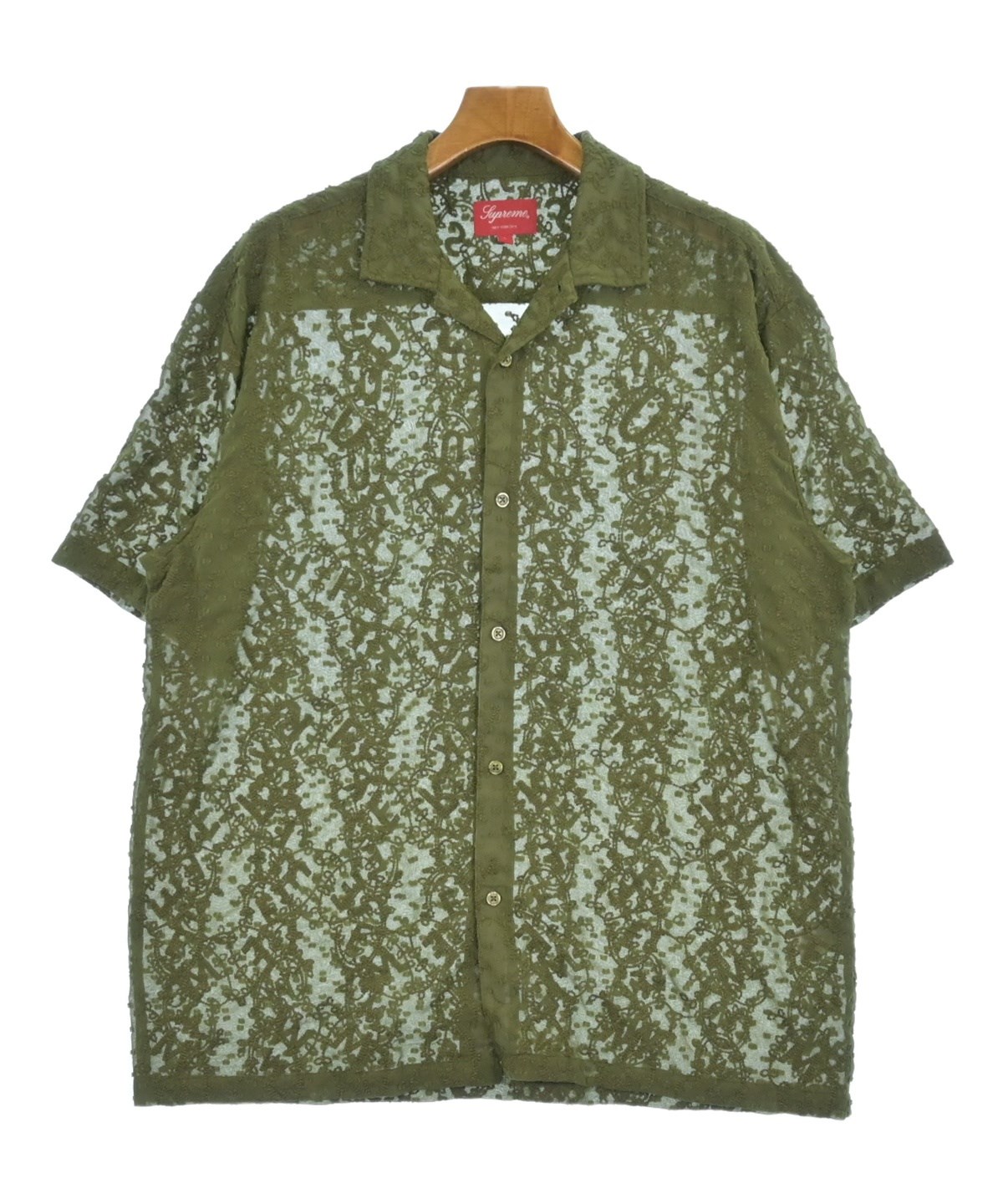 Supreme カジュアルシャツ 緑 L 【公式通販】