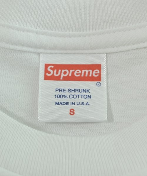 Supreme（シュプリーム）Tシャツ・カットソー 白 サイズ:S メンズ/2200546880052