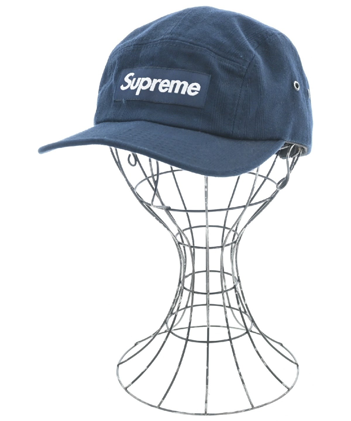 Supreme（シュプリーム）キャップ 紺 サイズ:- メンズ