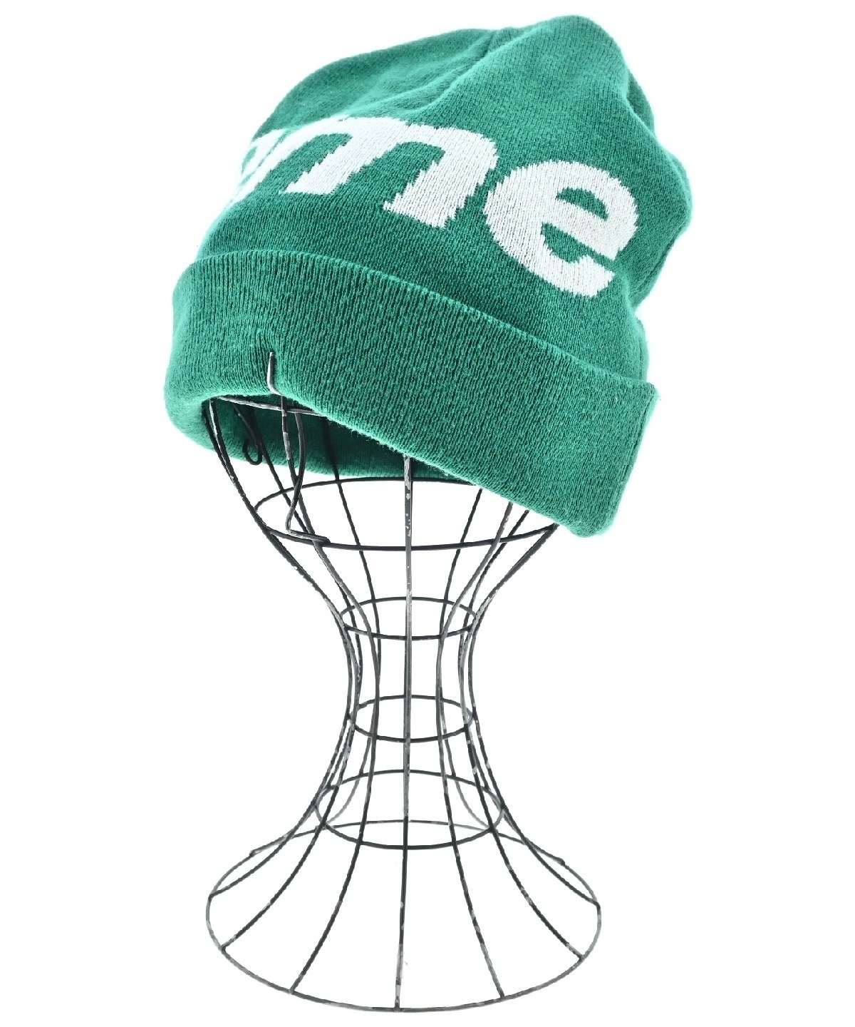 Supreme（シュプリーム）ニットキャップ・ビーニー 緑 サイズ:- メンズ