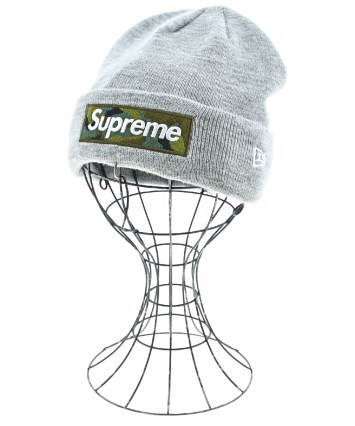 Supreme（シュプリーム）ニットキャップ・ビーニー グレー サイズ