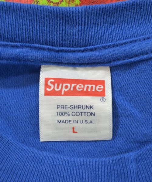 Supreme（シュプリーム）Tシャツ・カットソー 青 サイズ:L メンズ/2200613248051