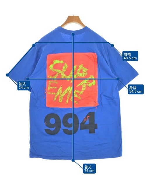 Supreme（シュプリーム）Tシャツ・カットソー 青 サイズ:L メンズ/2200613248051