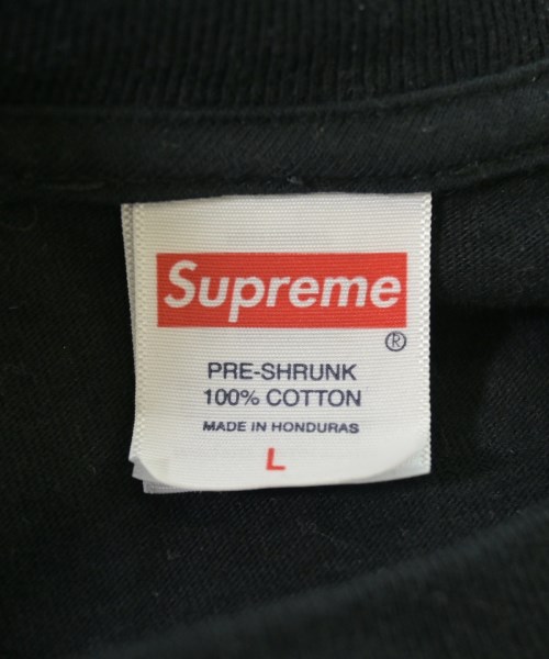 Supreme（シュプリーム）Tシャツ・カットソー 黒 サイズ:L メンズ/2200621250145
