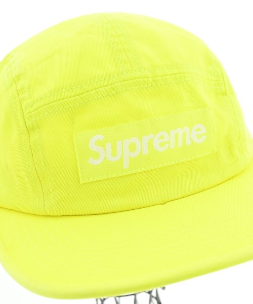 Supreme（シュプリーム）キャップ 黄 サイズ:- メンズ/2200621250220