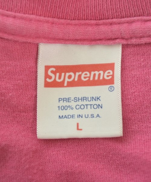 Supreme（シュプリーム）Tシャツ・カットソー ピンク サイズ:L レディース/2200621536034