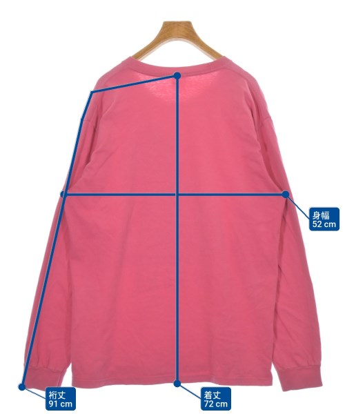 Supreme（シュプリーム）Tシャツ・カットソー ピンク サイズ:L レディース/2200621536034