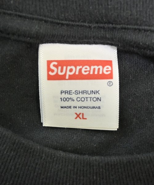 Supreme（シュプリーム）Tシャツ・カットソー 黒 サイズ:XL メンズ/2200621591125