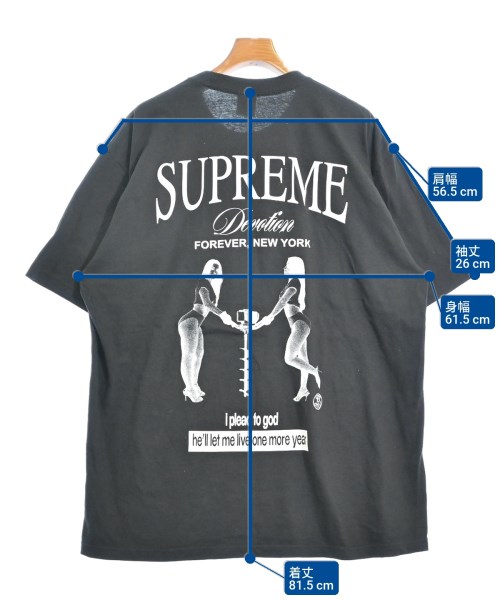 Supreme（シュプリーム）Tシャツ・カットソー 黒 サイズ:XL メンズ/2200621591125