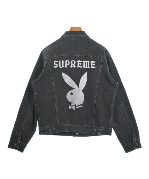 Supreme（シュプリーム）デニムジャケット 黒 サイズ:M メンズ/2200621608038