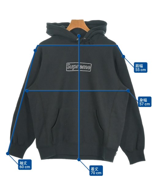 Supreme（シュプリーム）パーカー 黒 サイズ:S メンズ/2200621902020