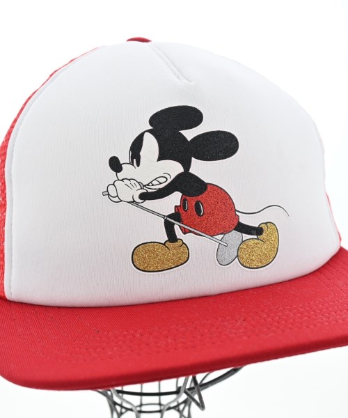 Supreme（シュプリーム）キャップ 赤 サイズ:- メンズ/2200621957075