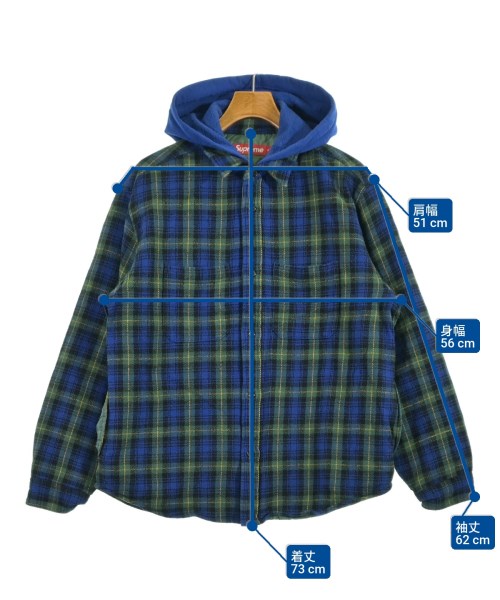 Supreme（シュプリーム）カジュアルシャツ 青 サイズ:M メンズ/2200622031040