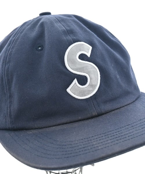 Supreme（シュプリーム）キャップ 紺 サイズ:- メンズ/2200622202167