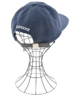 Supreme（シュプリーム）キャップ 紺 サイズ:- メンズ/2200622202167