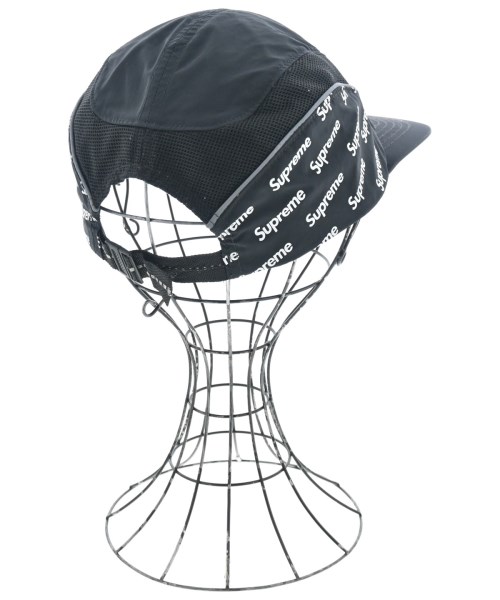 Supreme（シュプリーム）キャップ 黒 サイズ:- メンズ/2200622202174