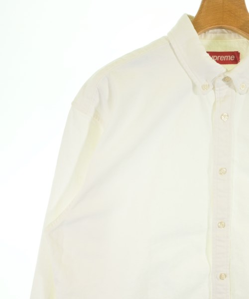 Supreme（シュプリーム）カジュアルシャツ 白 サイズ:M メンズ/2200622307022