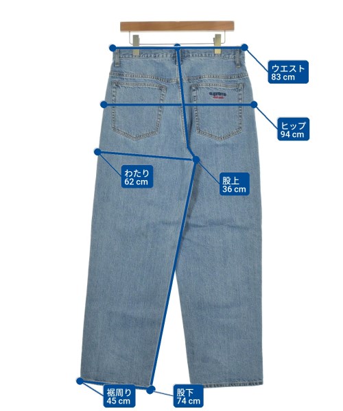 Supreme（シュプリーム）デニムパンツ 青 サイズ:30(M位) メンズ/2200622307053