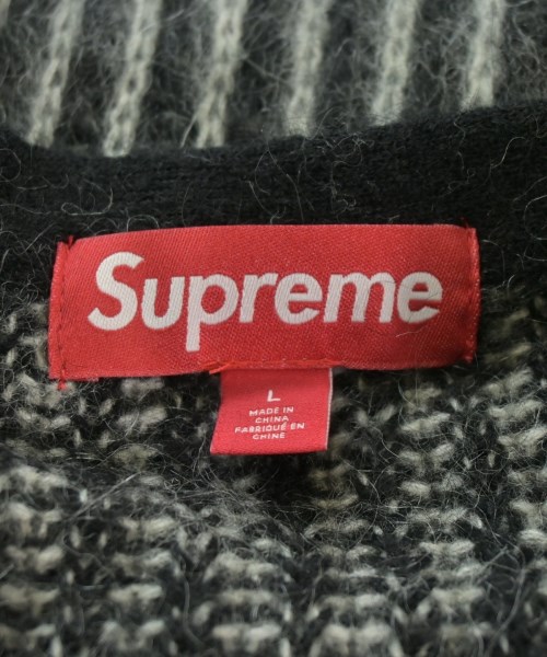 Supreme（シュプリーム）カーディガン 黒 サイズ:L メンズ/2200620345026