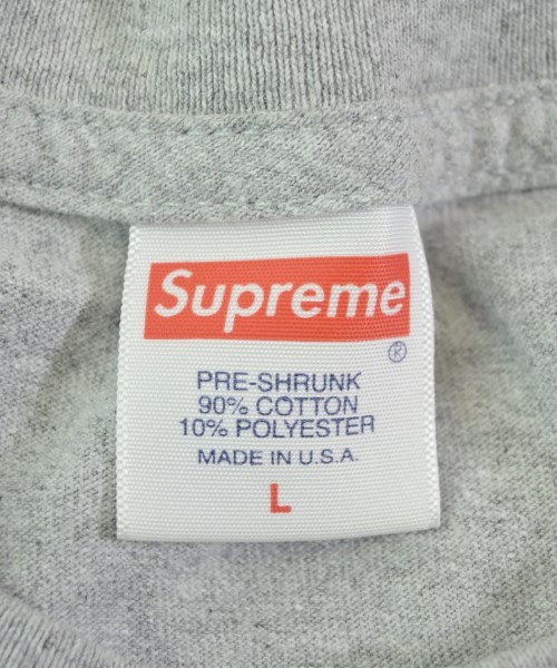 Supreme（シュプリーム）Tシャツ・カットソー グレー サイズ:L メンズ/2200622343037