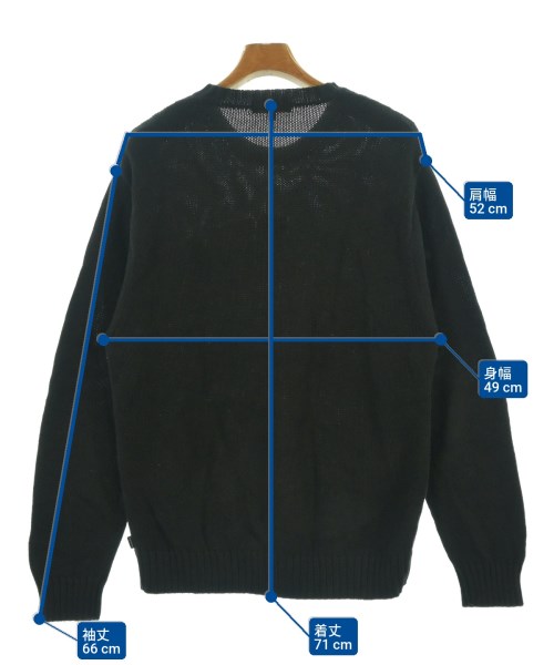 Supreme（シュプリーム）ニット・セーター 黒 サイズ:M メンズ/2200622711041