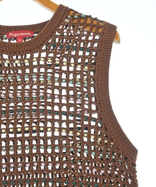 Supreme（シュプリーム）ベスト 茶 サイズ:M メンズ/2200622767048