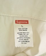Supreme（シュプリーム）カジュアルシャツ 白 サイズ:L メンズ/2200623044063