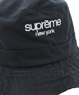 Supreme（シュプリーム）ハット 黒 サイズ:S/M メンズ/2200618640577