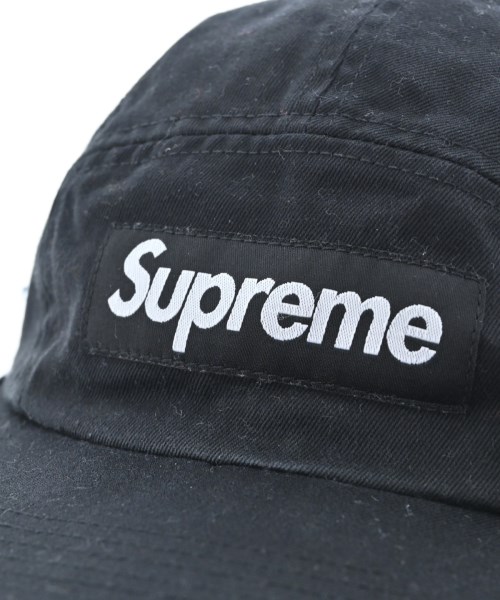 Supreme（シュプリーム）キャップ 黒 サイズ:- メンズ/2200617135050
