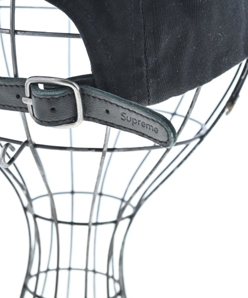 Supreme（シュプリーム）キャップ 黒 サイズ:- メンズ/2200617135050