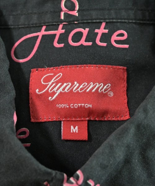 Supreme（シュプリーム）カジュアルシャツ 黒 サイズ:M メンズ/2200622946061