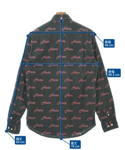 Supreme（シュプリーム）カジュアルシャツ 黒 サイズ:M メンズ/2200622946061