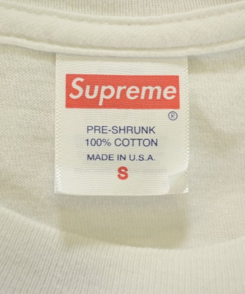 Supreme（シュプリーム）Tシャツ・カットソー 白 サイズ:S メンズ/2200624253051