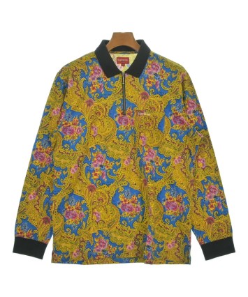 Supreme（シュプリーム）ポロシャツ 黄 サイズ:M メンズ/2200624258056