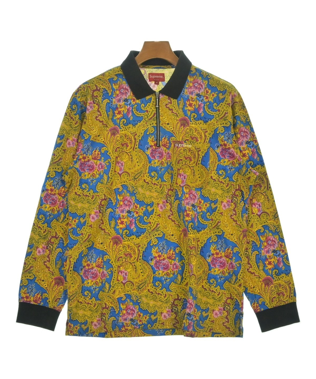 Supreme（シュプリーム）ポロシャツ 黄 サイズ:M メンズ/2200624258056