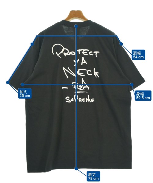 Supreme（シュプリーム）Tシャツ・カットソー 黒 サイズ:XL メンズ/2200624437048