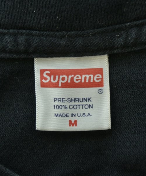 Supreme（シュプリーム）Tシャツ・カットソー 黒 サイズ:M メンズ/2200624584032