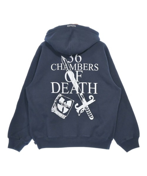 Supreme（シュプリーム）パーカー 紺 サイズ:M メンズ/2200624375067