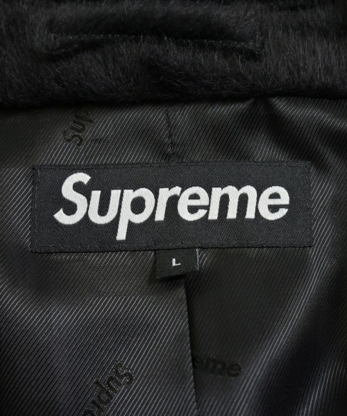 Supreme（シュプリーム）ステンカラーコート 黒 サイズ:L メンズ/2200624822073