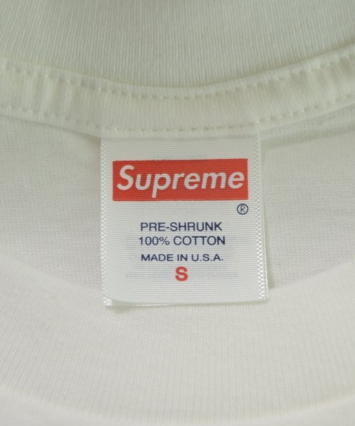 Supreme（シュプリーム）Tシャツ・カットソー 白 サイズ:S メンズ/2200624936039