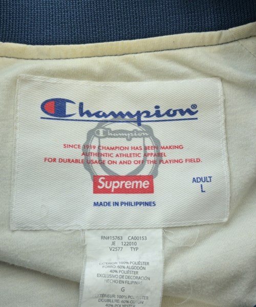 Supreme（シュプリーム）スタジャン 青 サイズ:L メンズ/2200625008032