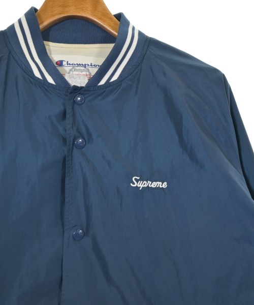 Supreme（シュプリーム）スタジャン 青 サイズ:L メンズ/2200625008032